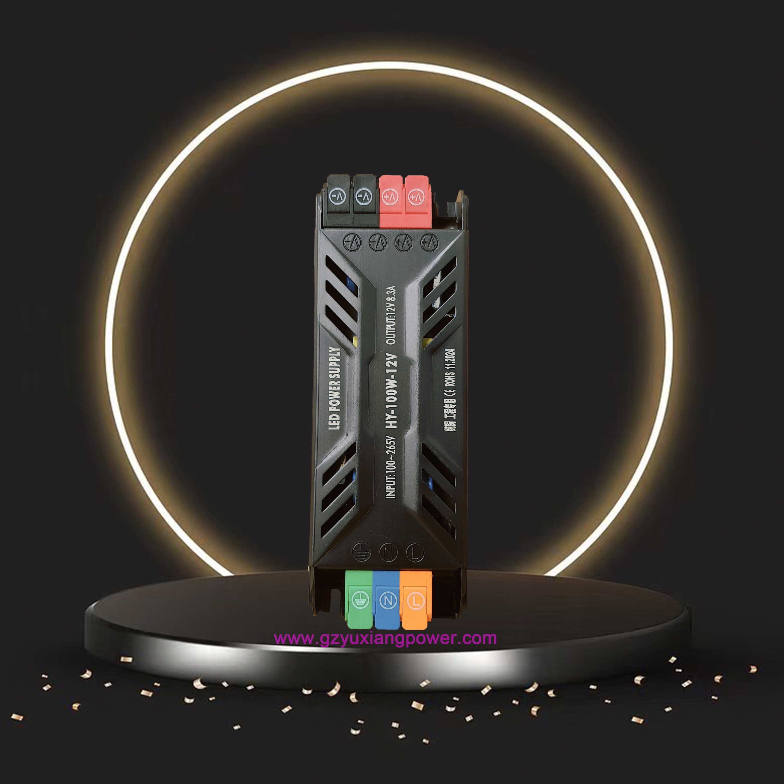 12V/24V LED-Leuchtbuchstaben-Werbung, schmales Schaltnetzteil