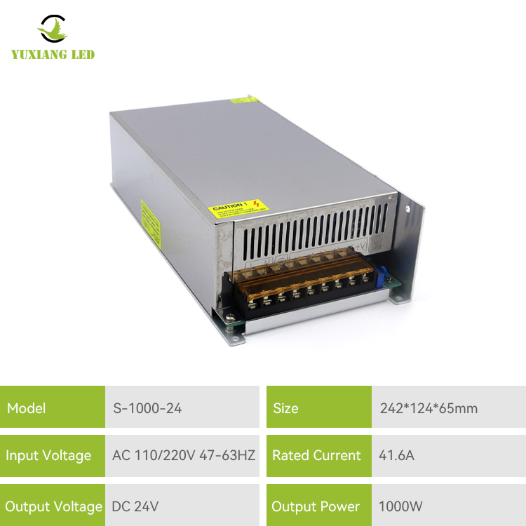 24 V 1000 W Hochleistungs-Schaltnetzteil