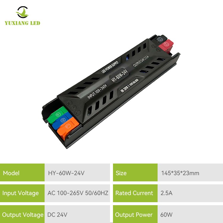 DC 24V 100W Ultradünnes, halbvergossenes LED-Netzteil