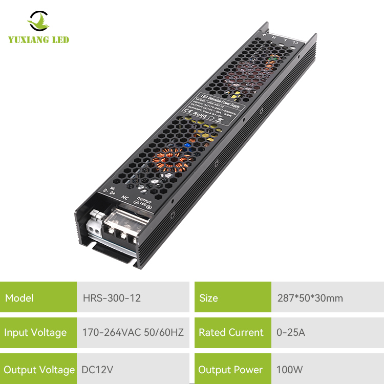 Dimmbares LED-Netzteil 12V 300W TRIAC 0-10V